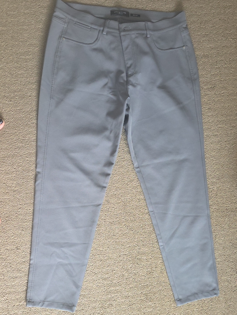 Light Gray Women's Stretch Pants